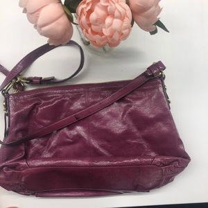 Purple Coach crossbody!